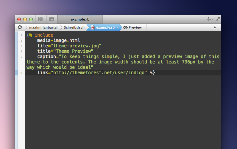 Shorcode Preview